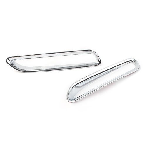 Rear bumper reflector fog light cover chrome for toyota alphard vellfire 16 - 19
