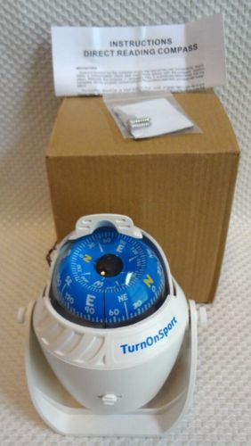 TurnOnSport Marine Boat Compass - Suction Cup or Dash Mount - 12v Lighted, US $39.99, image 9