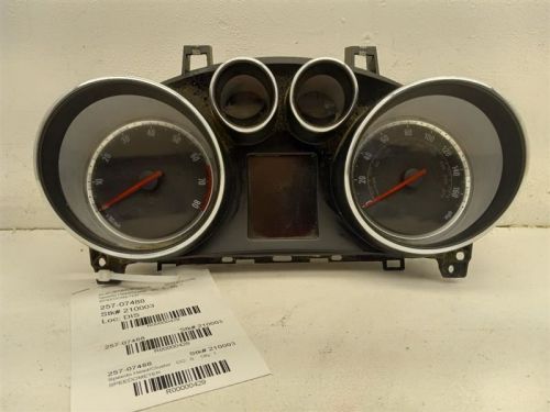 Speedometer MPH Without E85 Vehicle Cluster 13 Buick Encore 95323180, US $184.99, image 12