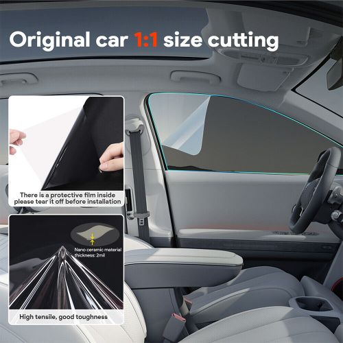 Full Car Precut Nano Window Film 8% Tint Shade for Hyundai IONIQ 5 2022-2024, US $79.99, image 10