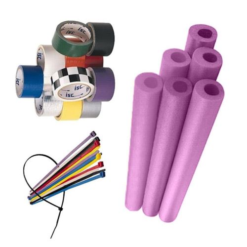 Foam Roll Bar / Cage Padding Installation Kit, Purple, US $97.62, image 2