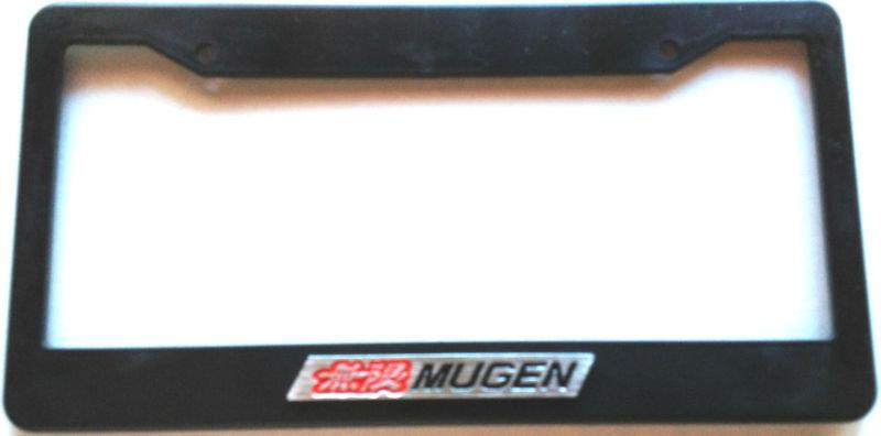 License plate frame mugen racing honda jdm civic accord hatch si ex lx dx type-r