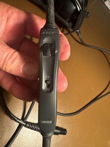Bose Aviation X Headset Headphones With 6 Pin Plus Pilot USA Dual Plug Adapter, US $595.00, image 2