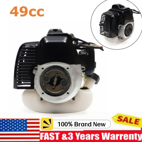 49CC 2 Stroke Engine Motor Pull Start For Pocket Bike Scooter ATV+Fuel Tank NEW, US $90.44, image 11