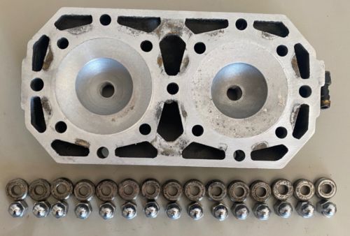 1988 KAWASAKI JET SKI JS550 JS 550 SX MILLED CYLINDER HEAD HIGH COMPRESSION OEM, US $79.00, image 8