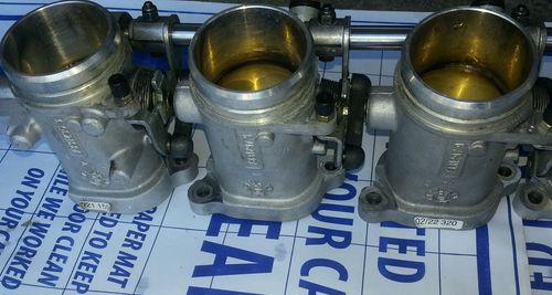 BMW E46 M3 OEM ENGINE MOTOR THROTTLE BODY BODIES ASSEMBLY ITBs, US $100.00, image 4