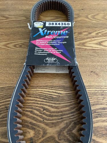 Gates Xtreme 38X4360 Drive Belt, 1.39" x 43.30": 1998-2001, 2003 Ski Doo (NOS), US $65.00, image 2