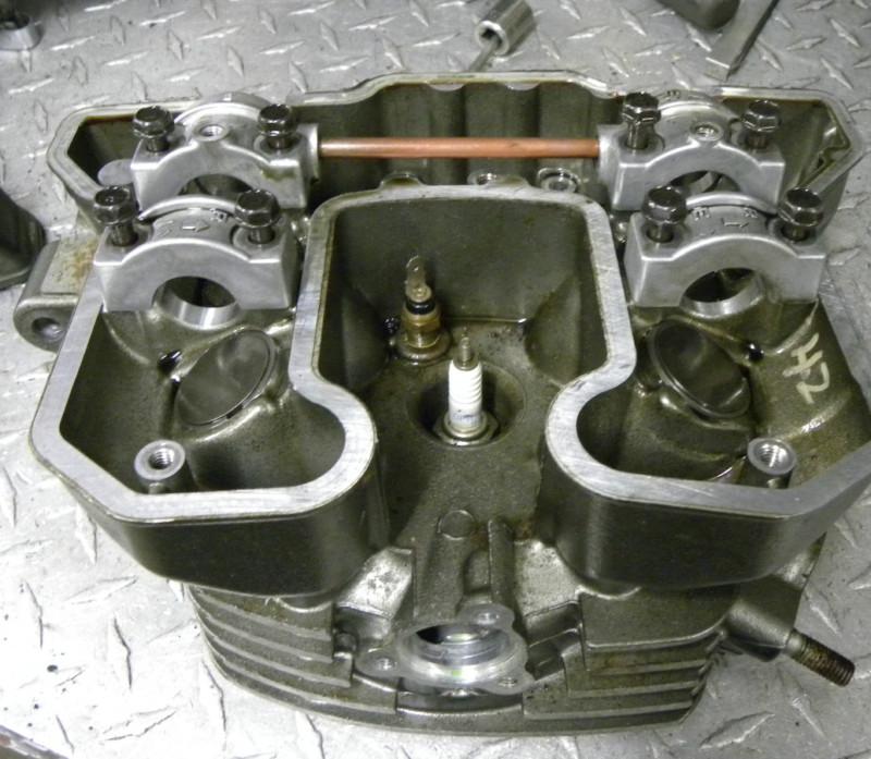 Buy KLR650 KAWASAKI 1998 (LOT A) KLR 650 98 CYLINDER HEAD 11K INCLUDES