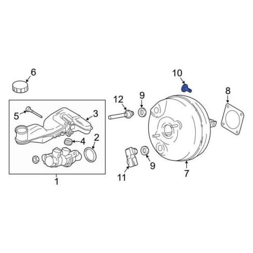 Genuine Ford Power Brake Booster Pin 3M5Z-2L523-AA, US $6.55, image 4