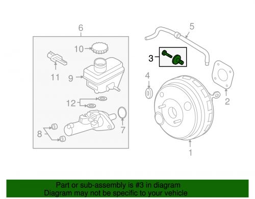 Genuine Ford Power Brake Booster Pin 3M5Z-2L523-AA, US $6.55, image 8