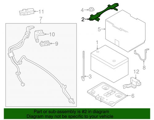 Genuine Infiniti Hold Down 24420-4M800, US $36.54, image 2