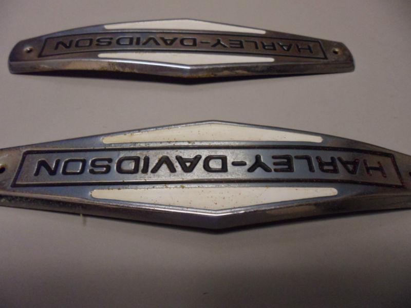 Buy Original Emblems! AMF HARLEY DAVIDSON 196671 Fuel Tank Nameplates