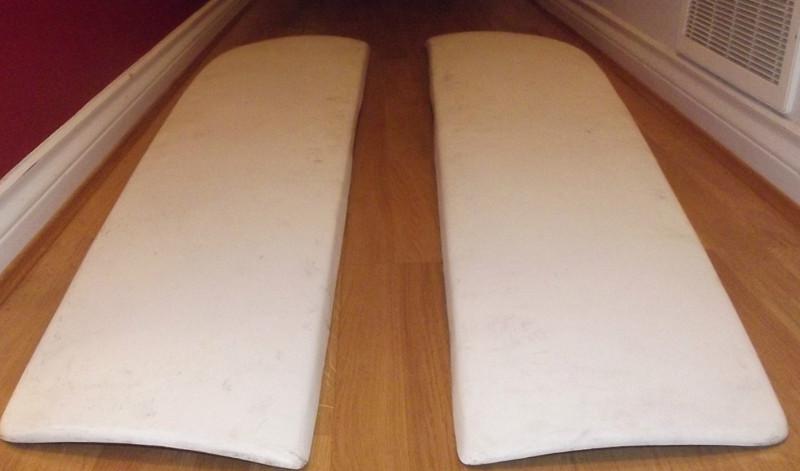 FENDER SKIRTS 1952 1953 1954 1955 FORD MERCURY LINCOLN 5 feet Fiber Glass USED, US $199.99, image 2