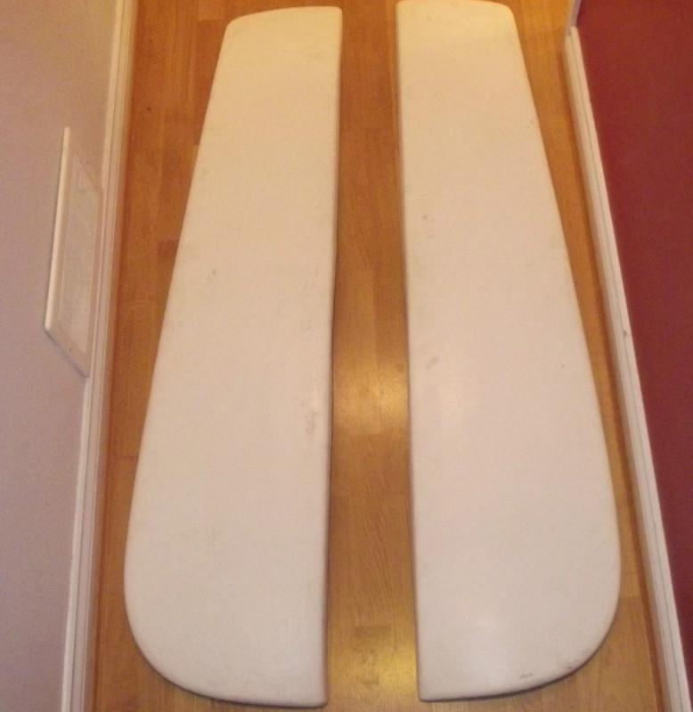 FENDER SKIRTS 1952 1953 1954 1955 FORD MERCURY LINCOLN 5 feet Fiber Glass USED, US $199.99, image 3