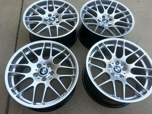 19" bmw e46 m3 e92 m3 rims wheels zhp zcp 19's 19x8.5/9.5 e90 e92 e93