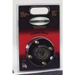  trailer axle hub, high speed marine grade, 4 on 4" lug pattern 1250 lb capacity