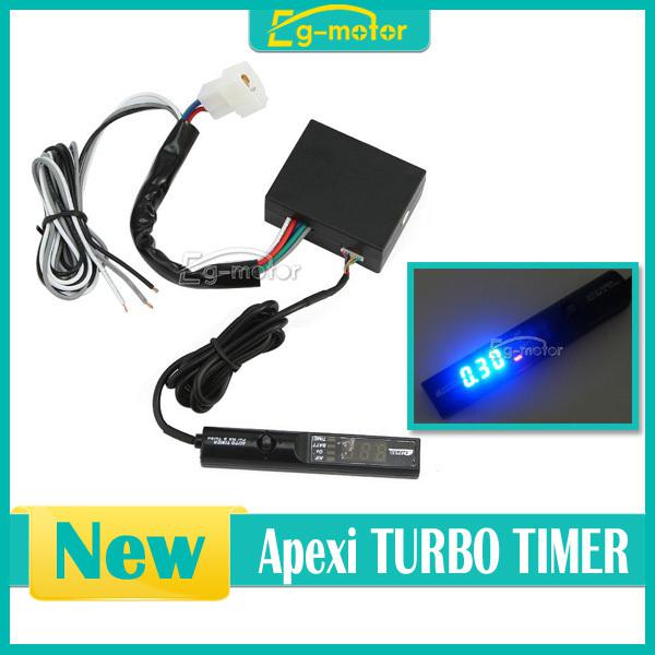 New autoturbo timer control blue display backlight pen car truck vehicle racing