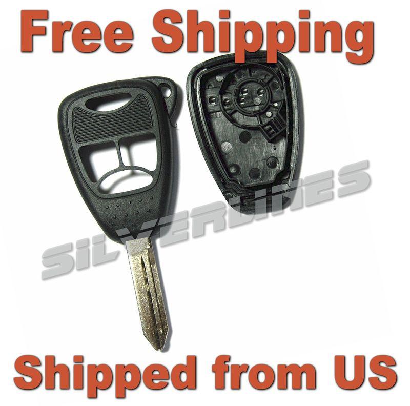 Jeep liberty wrangler grand cherokee remote head key shell 4 button - cy4k
