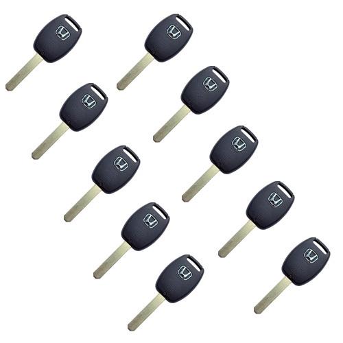 10pcs 4buttons new remote key shell fit for 05-10 honda ridgeline accord insight