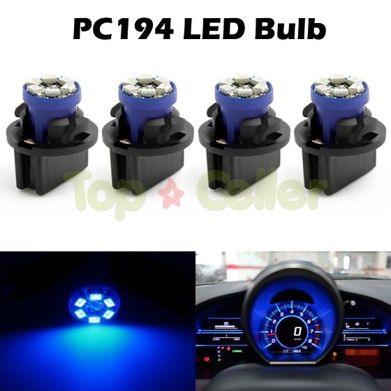 4x chevy pc168 pc194 instrument panel cluster light bulb lamp dashboard sockets