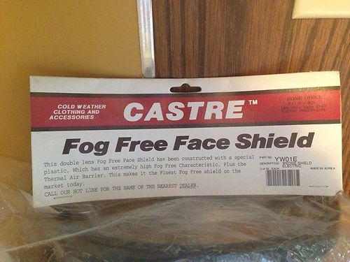Nos Castre Bell Snorider Electric Fog Free Face Shield Visor Vintage, US $30.00, image 2
