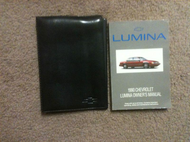 1990 chevrolet lumina owners manual 
