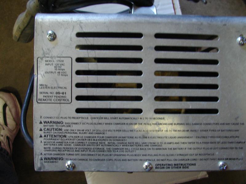 CLUB CAR GOLF CART 48V CHARGER, US $165.00, image 3