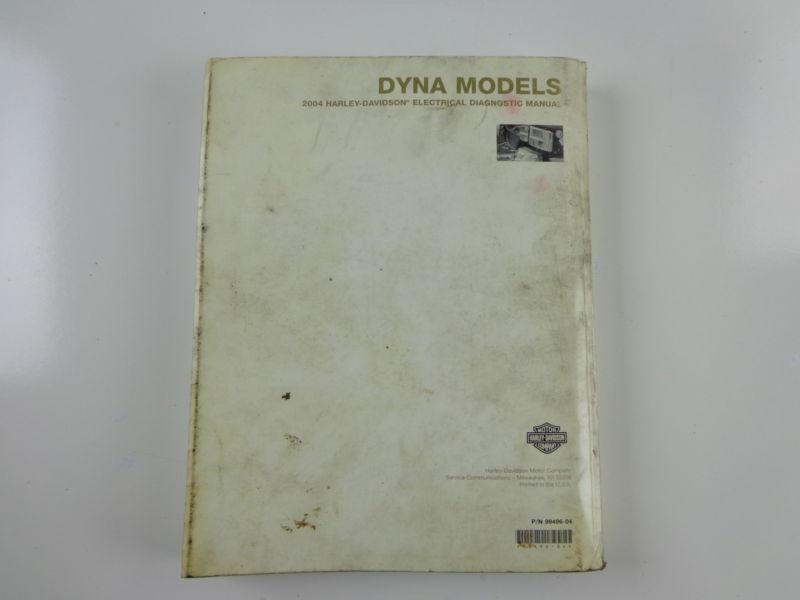 Harley Davidson 2004 Dyna Models Electrical Diagnostic Manual 99496-04, US $34.99, image 2