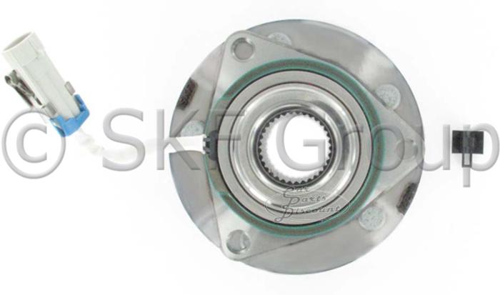 Skf axle bearing and hub assembly