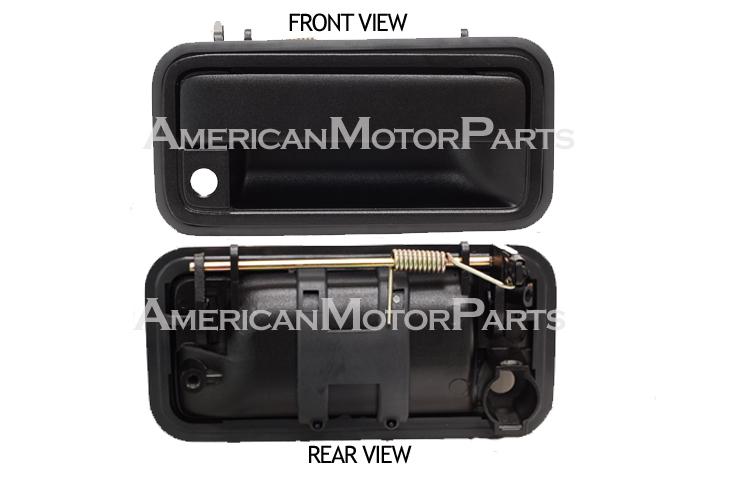 Replacement outside rear split gate tailgate handle 92-94 chevy gmc w/o denali