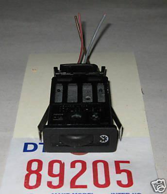 Bmw 93 325i dimmer/fader switch black 1993