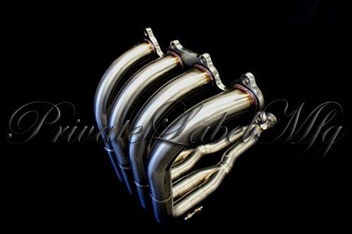 Plm tri-y 2.5" exhaust header honda prelude civic integra h-series swap h2b h22a