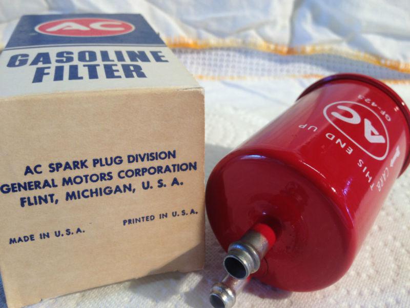 1966 Buick Skylark Grand Sport Riviera Fuel Filter AC GF-423 GM # 5651305 OEM, US $55.99, image 2
