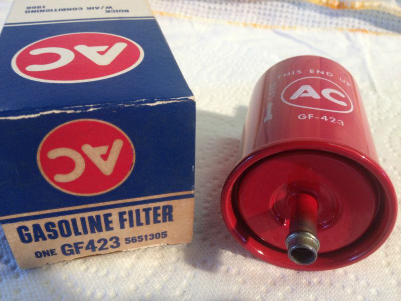 1966 Buick Skylark Grand Sport Riviera Fuel Filter AC GF-423 GM # 5651305 OEM, US $55.99, image 4