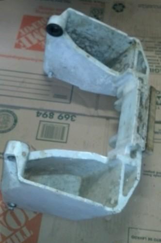 Volvo Penta aq 280T 280pt Hydraulic trim ram brace 850917 w stainless pins., US $299.00, image 8