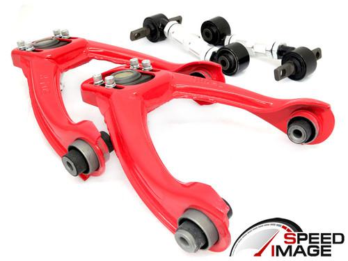 Blackworks bwr adjustable front blox rear camber kit arms honda civic 96-00