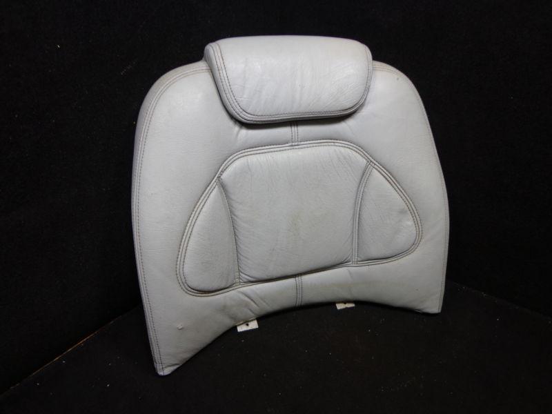 Skeeter bass boat seat back - includes 1 grey seat back cushion #dr43 