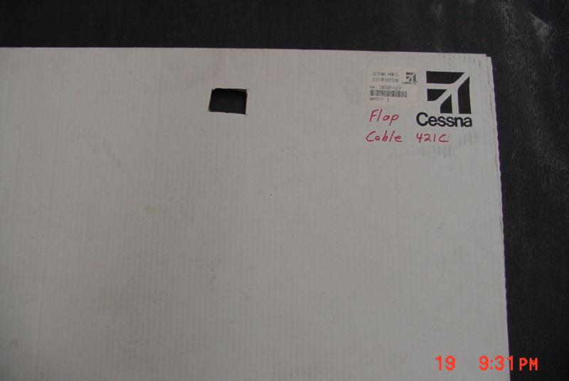 Cessna 421c flap control cable p/n 5000008-62cr