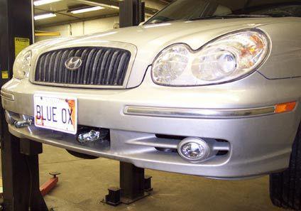 Blue ox bx2315 base plate for hyundai sonata 03-05