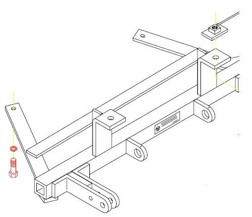 Blue ox bx3511 base plate for suzuki grand vitara 99