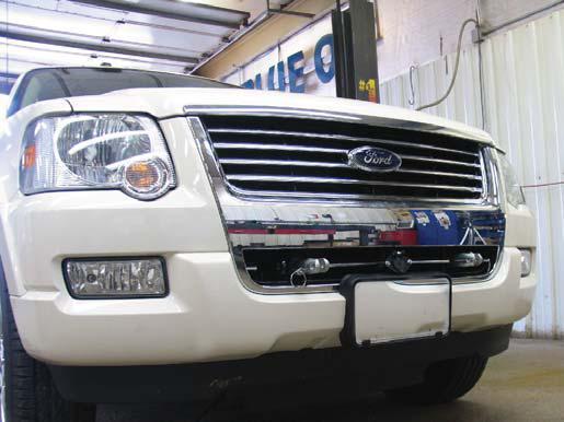 Blue ox bx2198 base plate for ford explorer 06-10