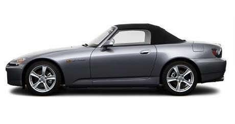 2002-2009 honda s2000 new factory oem cloth soft top w/glass 86310-s2a-j03