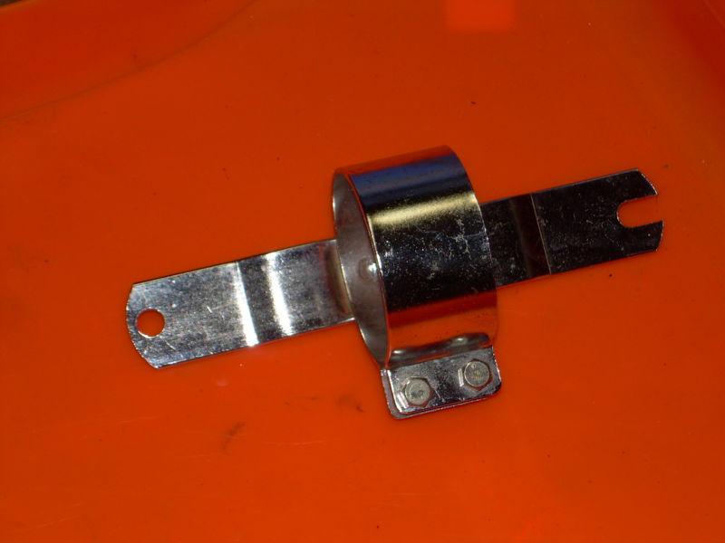 Harley chrome coil mount