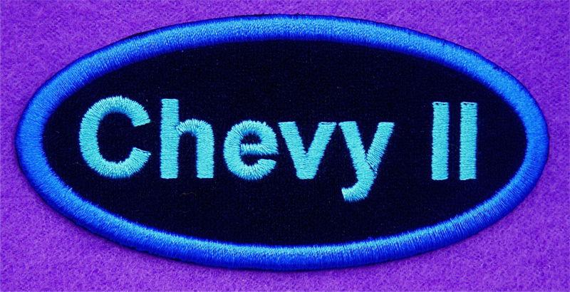Chevrolet - chevy ii embroidered patch iron on