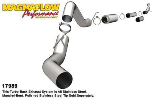 Magnaflow 17989 dodge diesel cummins, 5in. high-output pro series diesel exhaust