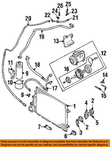 Volkswagen oem 3b0260701c a/c refrigerant discharge hose/a/c hose