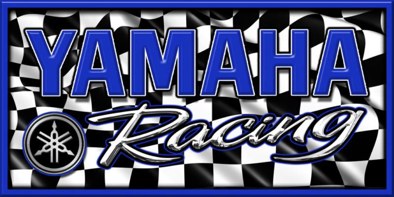 New yamaha banner apex nytro v max snowmobile - yamaha racing/checker