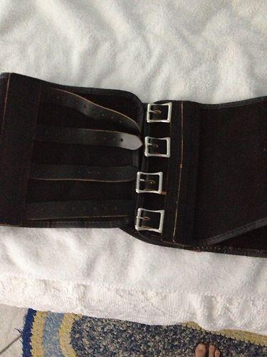 Vintage Biker Kidney Belt By Bates, US $0.99, image 2