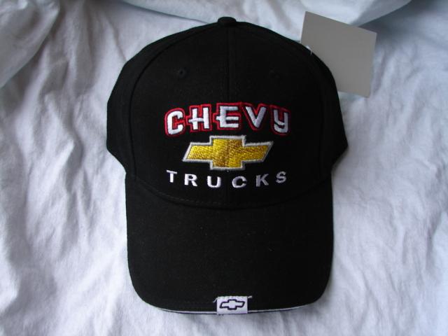 Chevy trucks  hat    black/gold bowtie