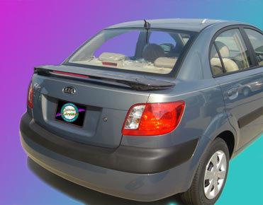Custom style spoiler - fits the 2006 2007 2008 2009 2010 hyundai accent spoiler